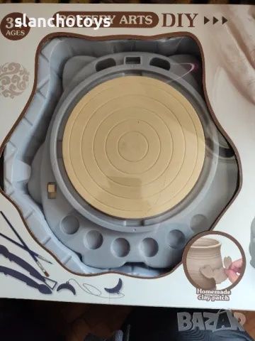 Детско Голямо грънчарско колело,2скорости