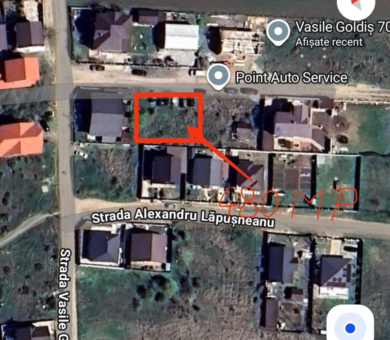 Teren intravilan Berceni 480mp
