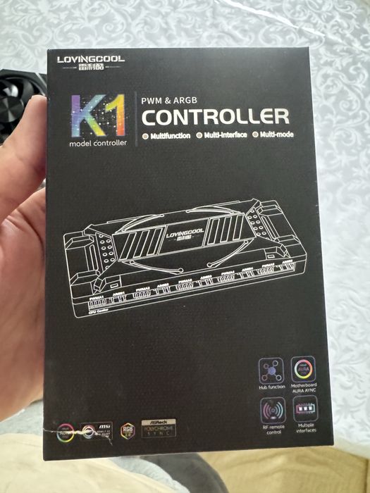 Продам 5 argb кулеров с пультом