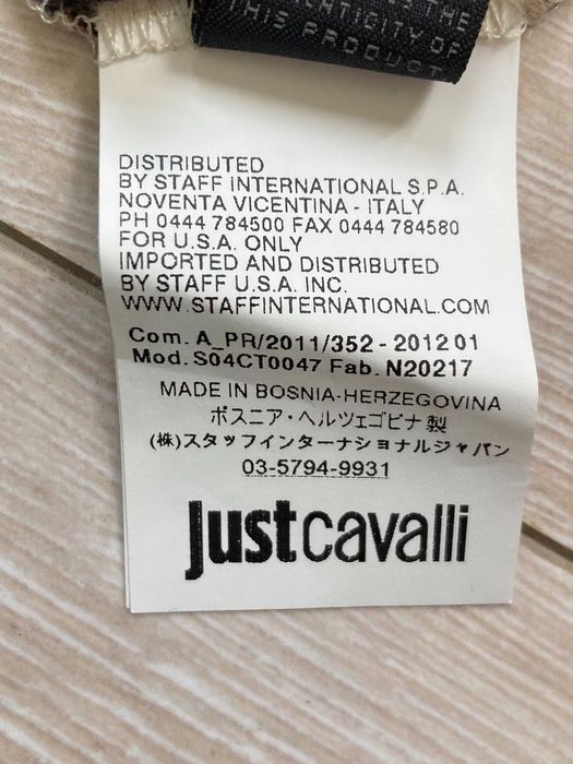 Just Cavalli женска елегантна рокля размер L