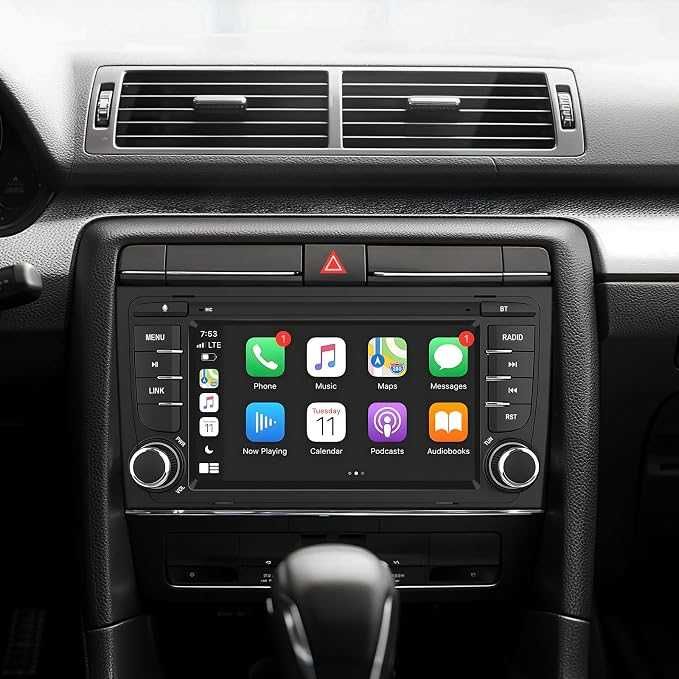 ЧИСТО НОВА 7" мултимедия за Audi A4 B6 / B7 с Wireless CarPlay и Android Auto