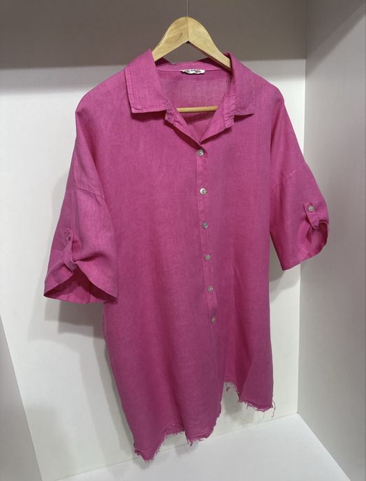 Рубашка женская лен