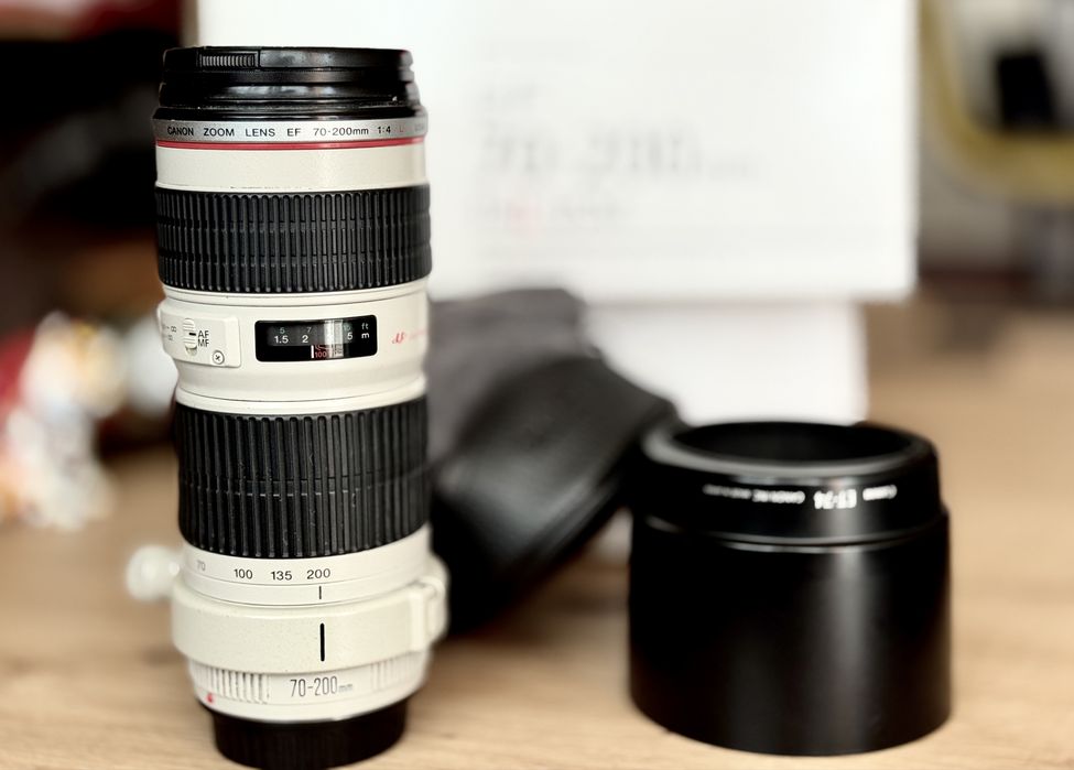 Обективи Canon 16-35 f2.8 L ii Canon 70-200 F4 Sigma 35mm f/1.4 DG HSM ART - Canon EF Fit