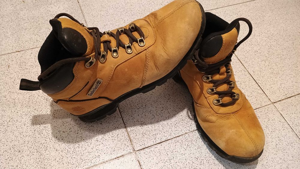 Мъжки зимни кожени обувки