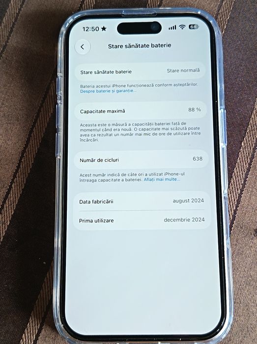 Iphone 16 albastru