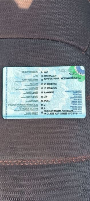 Mersades Atego 2528 srochna sotiladi Manipulyator