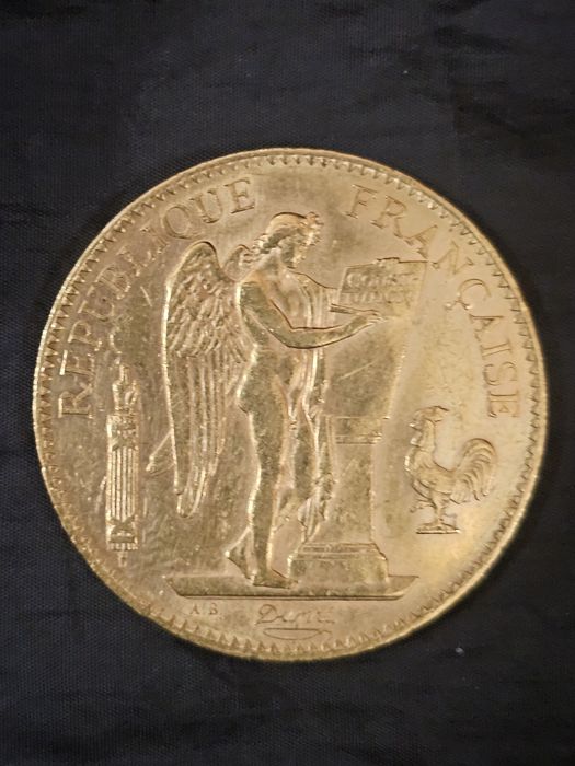 Златни 100 франка Генуис