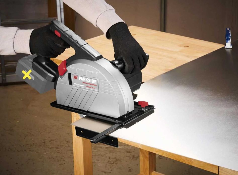 Акумулаторен циркуляр за метал Parkside PERFORMANCE 20V PPMSA 20-Li A1
