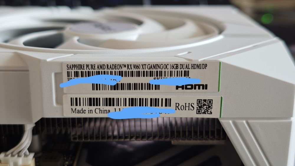 Видеокарта Sapphire RX 9060 XT 16GB