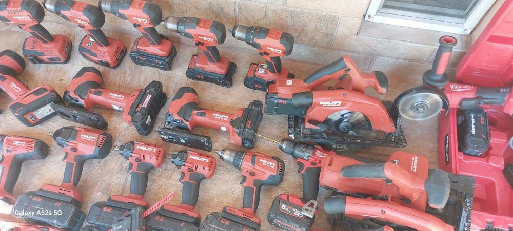Vând scule HILTI și MILWAUKEE