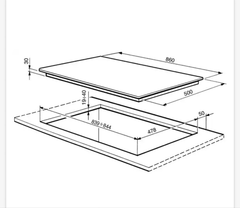 Варочная поверхность Smeg Coloniale SR809AGH3