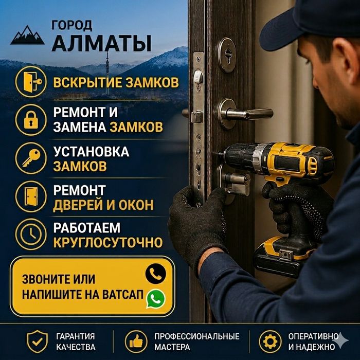 Вскрытие замков,замена замков и ручки
