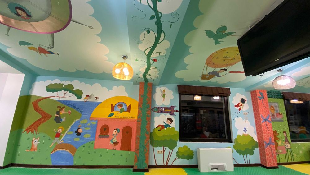 Pictura in camera copilului