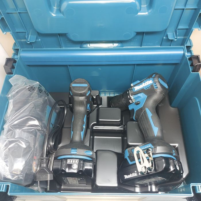 Нов безчетков комплект MAKITA DLX2423AJ 18V  DDF487 + DTD157