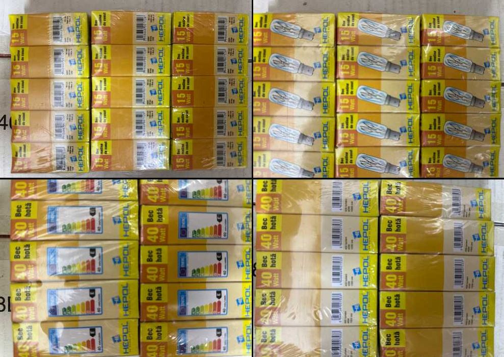 Becuri incandescente 12V, 220V – lichidare stoc– pachet