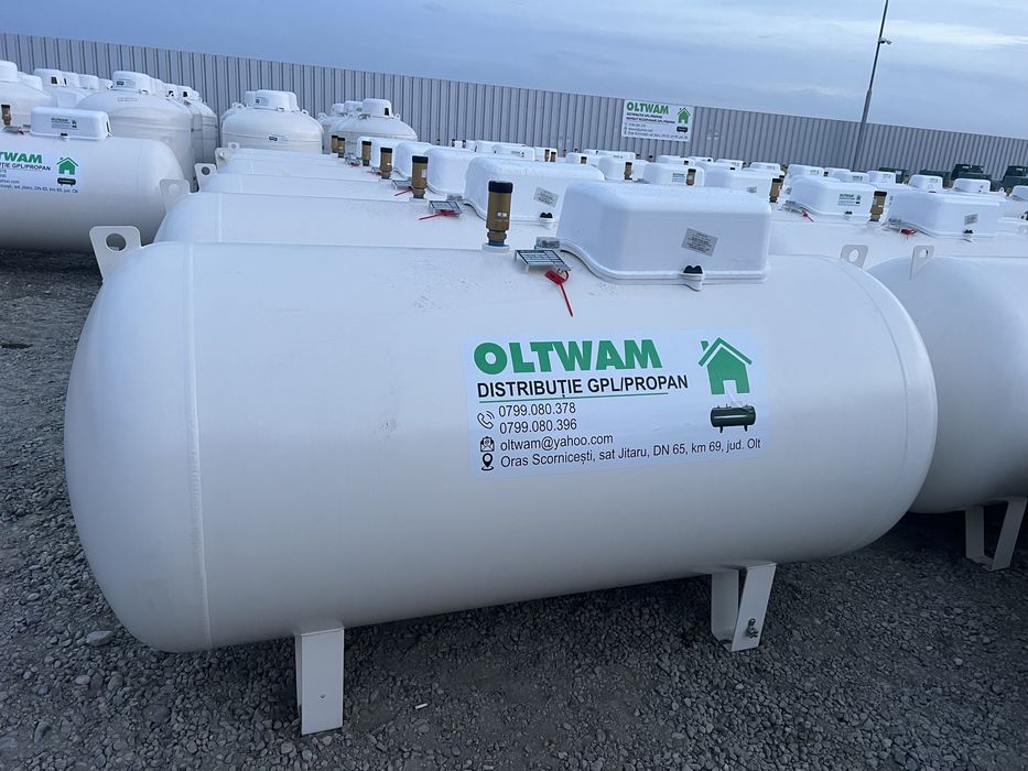 Rezervor gaz propan / gpl subteran vertical 1650 L
