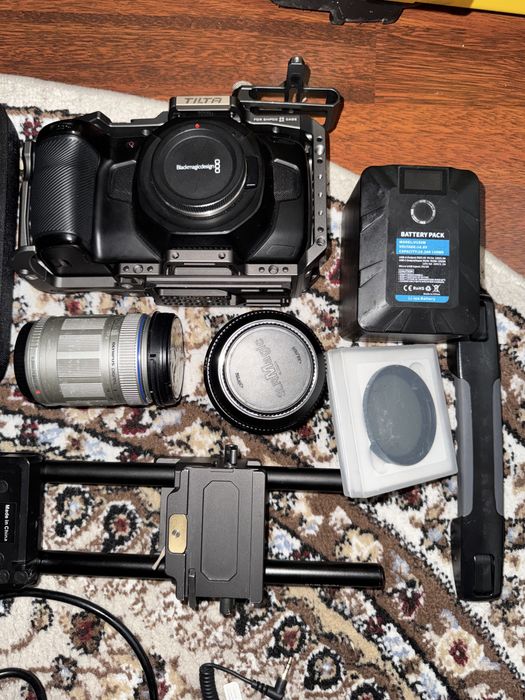 Blackmagic pocket 4k cinema camera, bmpcc 4k