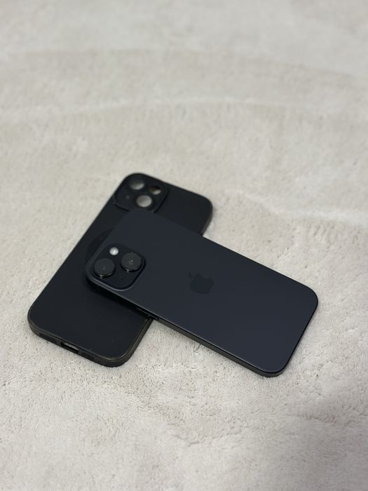 iPhone 15 Black 93% ca nou 128 GB + husa