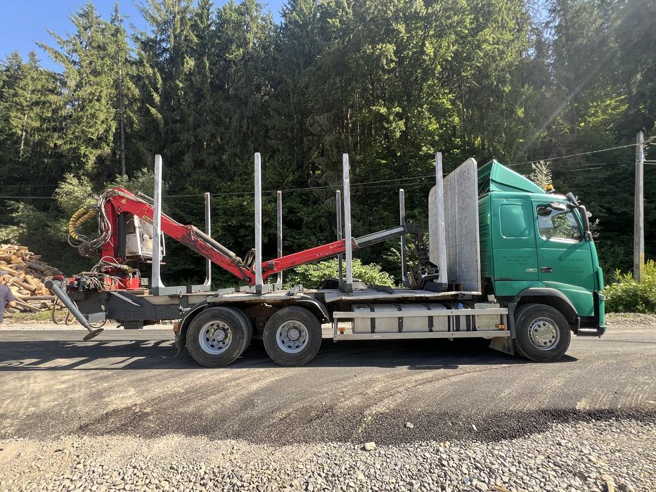 Volvo FH460 euro 5 2011 Macara Epsilon110 transport forestier lemn