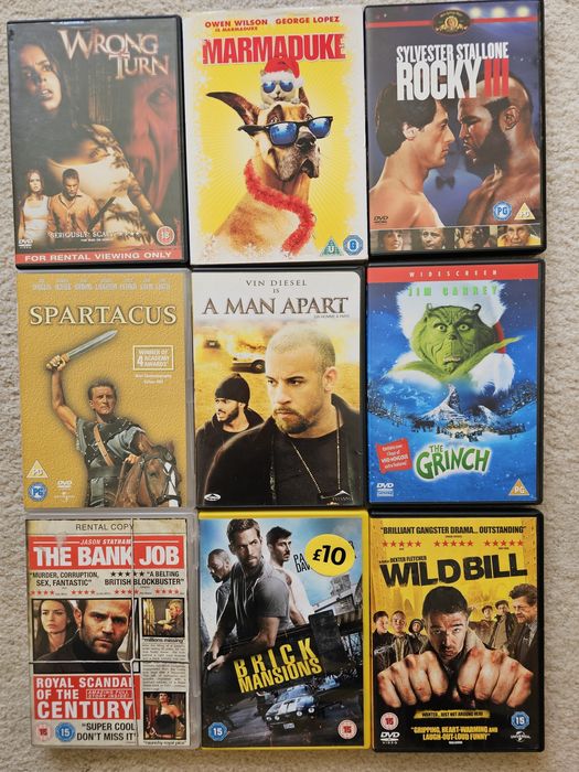 Оригинални  DVD на Английски език от лична колекция