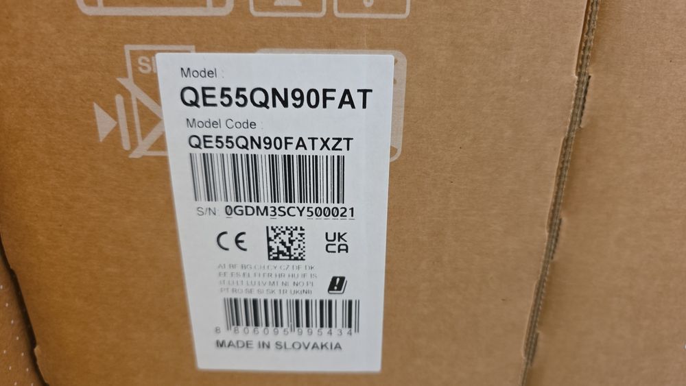 Tv Samsung MiniLED Neo QLED QE55QN90FA 138cm 55" 4K Black open box