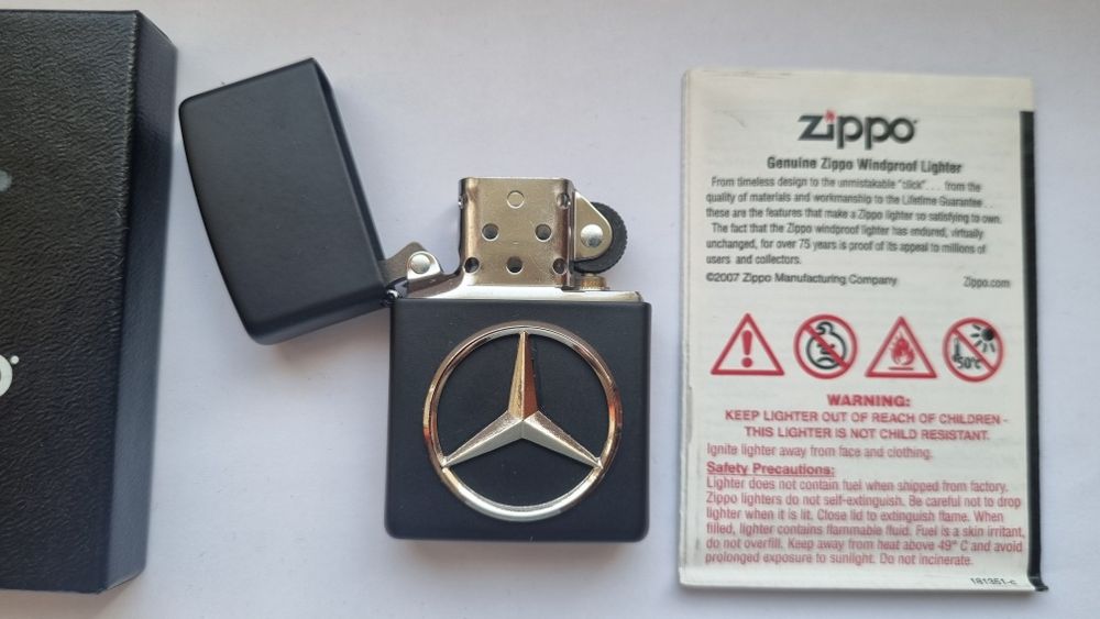 Bricheta ZIPPO Mercedes  noua, made in USA