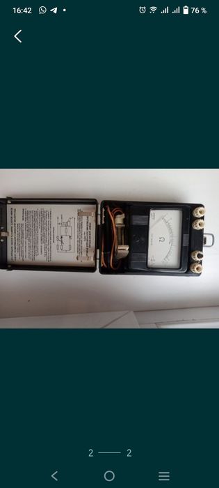 Омметр М-372 для измерения сопротивления