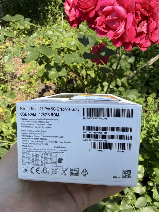 Telefon Xiaomi Redmi Note 11 Pro 5G- 128GB