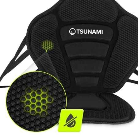 Scaun SUP TSUNAMI cu spătar nou Kaiac