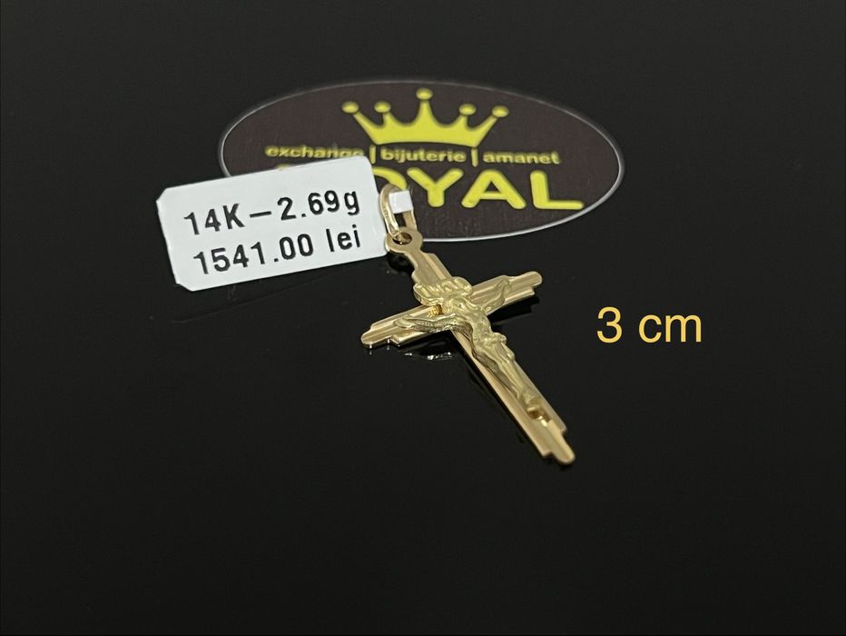 Bijuteria Royal CB : Pandant aur 14k 585 2,69 grame