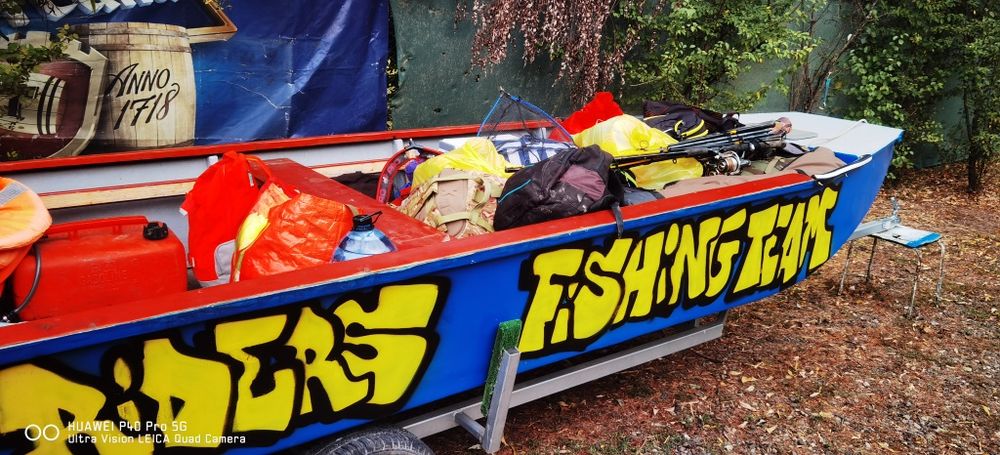 vand ambarcatiune de pescuit pretabila camping Delta Dunarii!5m x 1,60