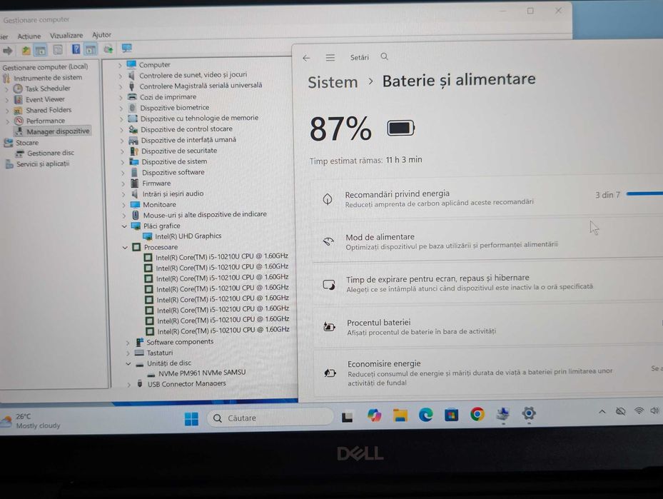 Laptop DELL XPS 13 7390, Intel Core i5-10210U, 8GB DDR4, 256GB SSD, 13.3 Inch Full HD