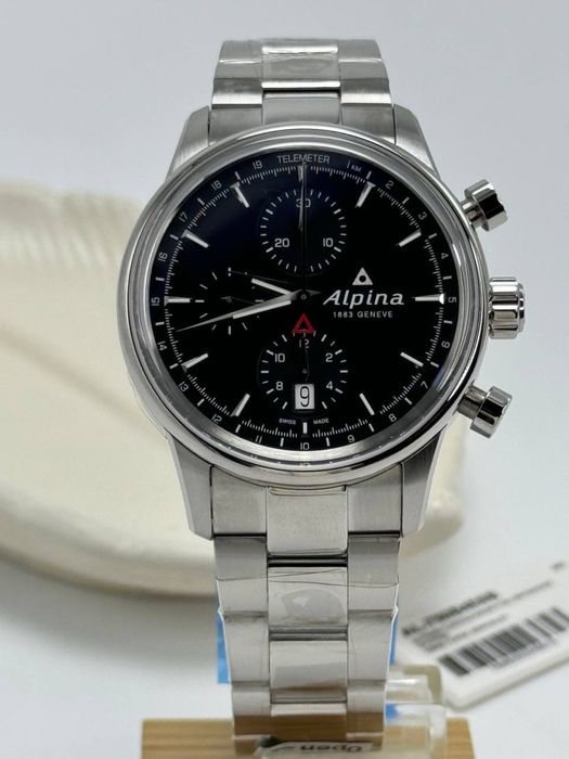 Швейцарские часы фирмы Alpina хронограф