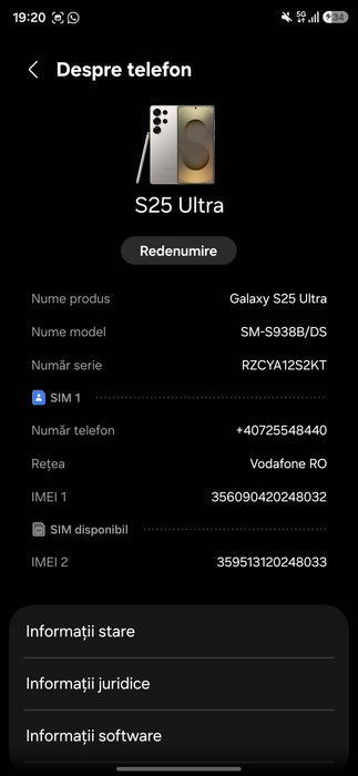 Samsung Galaxy S25 Ultra 256GB