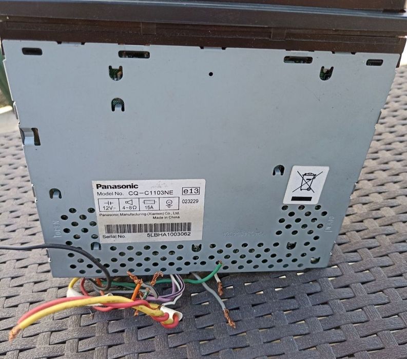 Radio CD auto Panasonic