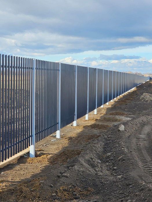 Штакетник, евроштакетник металлический, забор жалюзи, еврожалюзи