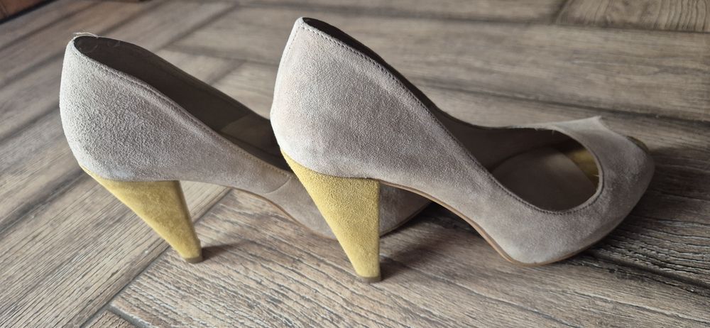 Pantofi piele întoarsă