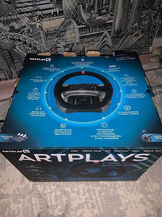 Игровой руль Artplays V-1200 Pro