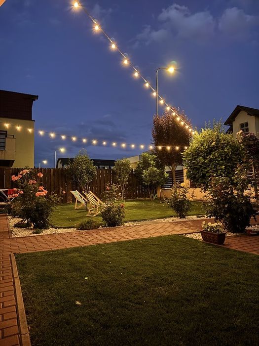 Ghirlanda lumini exterior electrica