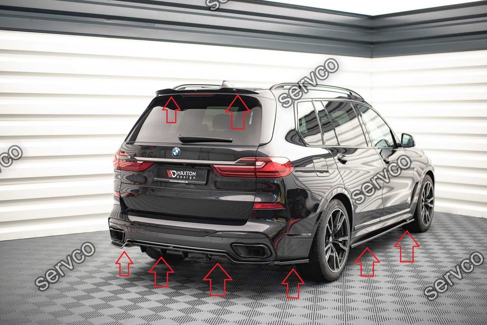 Pachet Body kit tuning BMW X7 M G07 2018-22 v1 Maxton Design