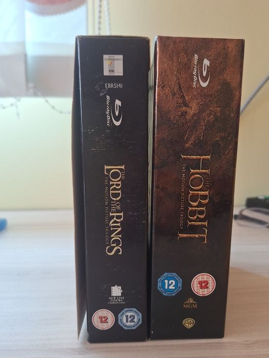 Hobbit and Lord Of The Rings:The Motion Picture Trilogy (Blu-ray филми