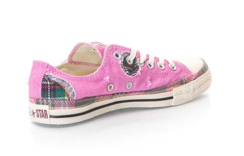 %ПРОМО% CONVERSE ALL STAR № 37½ – Дамски цветни кецове "PALE PINK" нов