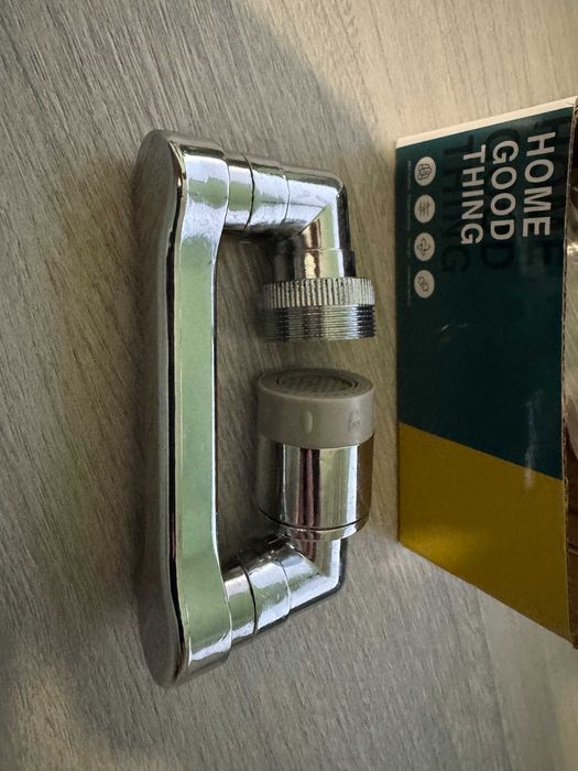 Универсален въртящ се кухненски смесител с удължител  1440