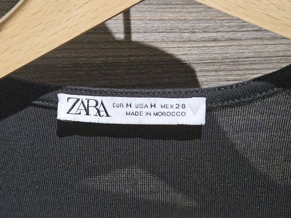 Zara тюлена блуза M
