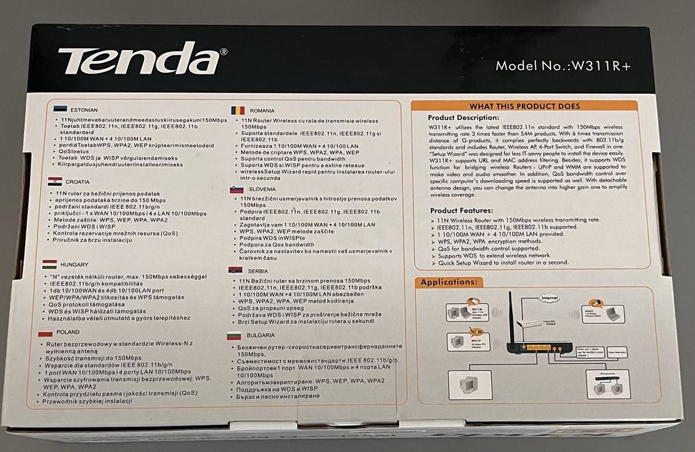 Router Tenda doua bucati