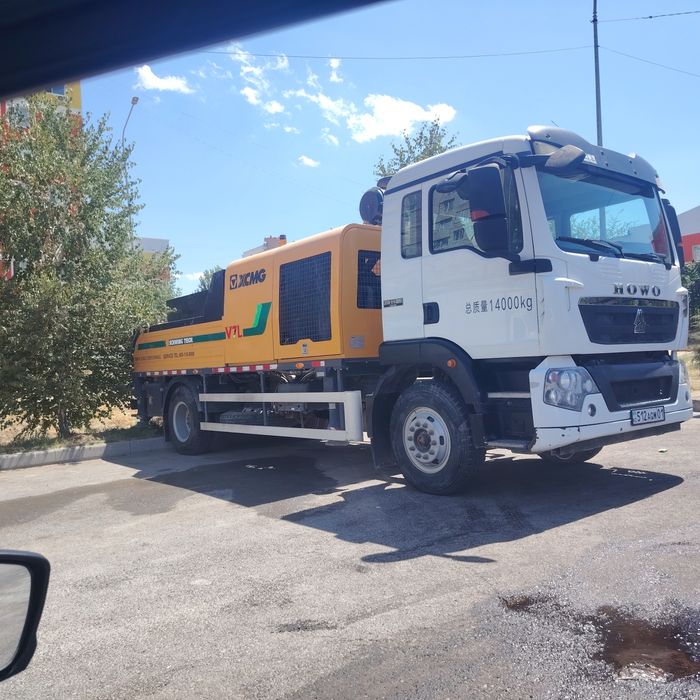 Услуги автобетононасоса