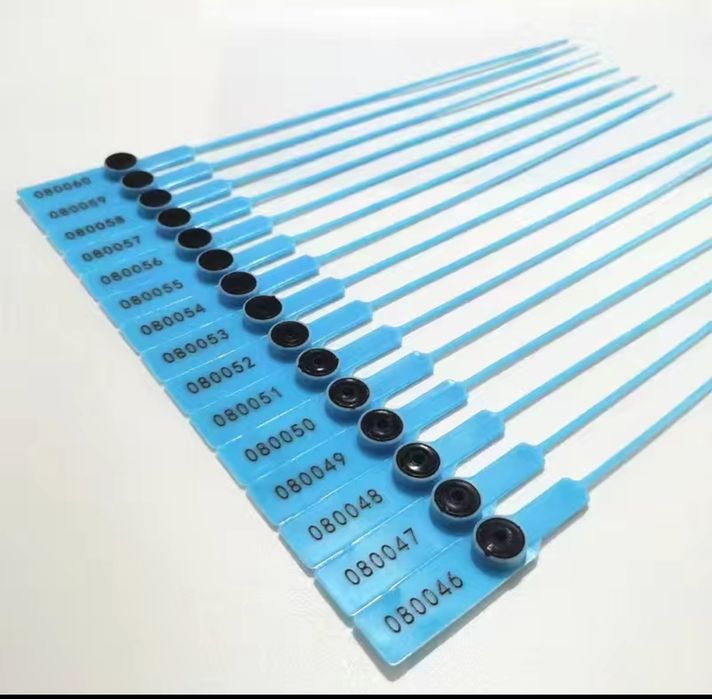 Пломба пластиковая 40 см номерная | 40 sm plastik plomba raqamli