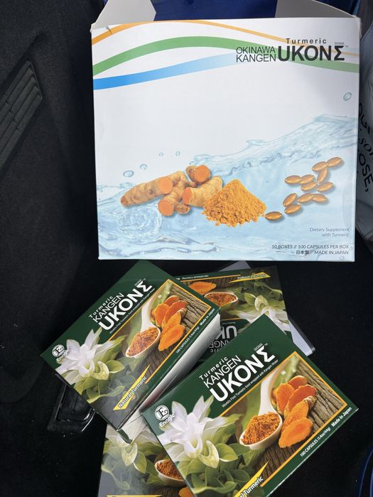 Capsule Kangen Turmeric UKON Detox