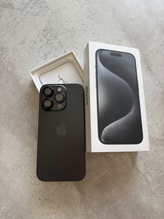 iPhone 15 Pro 1TB Black Titanium
