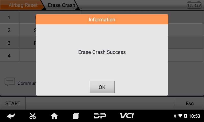 OBDSTAR P50, уред за ресет на AIRBAG (SRS) и Crash Data